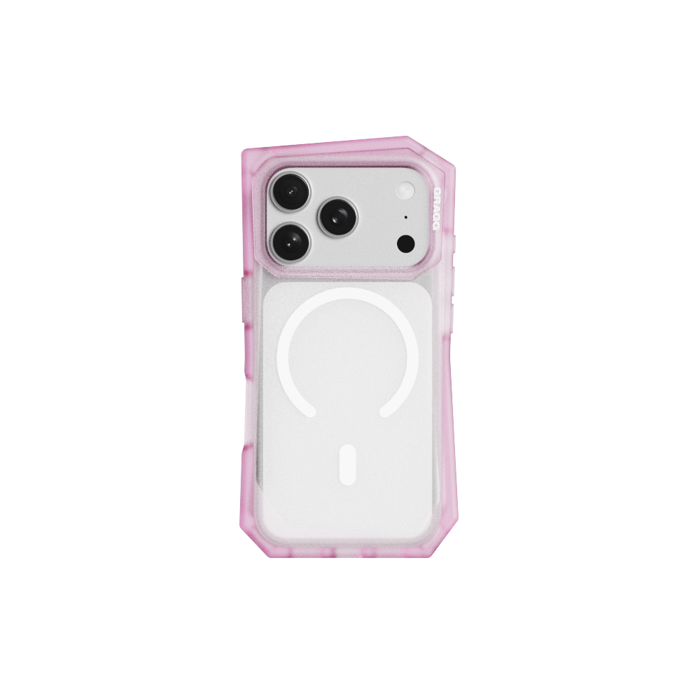 [5%적립/15%쿠폰] 맥세이프 랜딩 코너 케이스 - 클리어 핑크([5%적립/15%쿠폰] MAGSAFE LANDING CORNER CASE - CLEAR PINK)