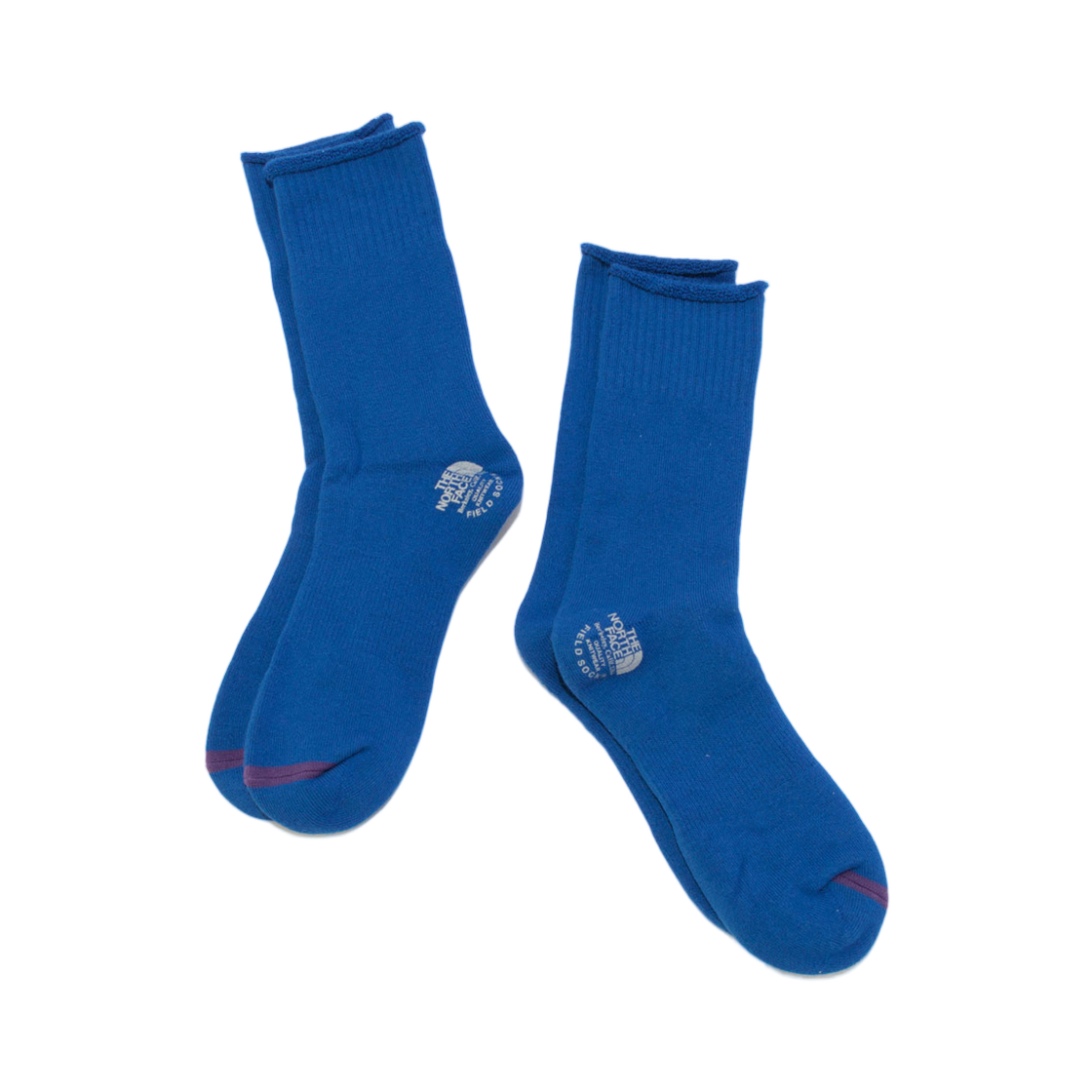 노스페이스 퍼플라벨 팩 필드 삭스 2P 로얄 블루(The North Face Purple Label Pack Field Socks 2P Royal Blue)