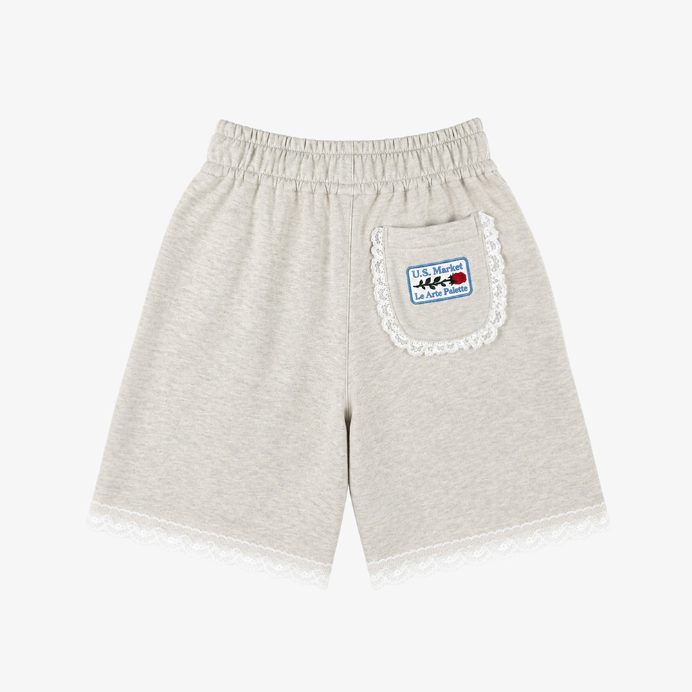 언스테디마켓 버뮤다 쇼츠 아이보리(UnsteadyMarket Bermuda Shorts_ Ivory) - 2