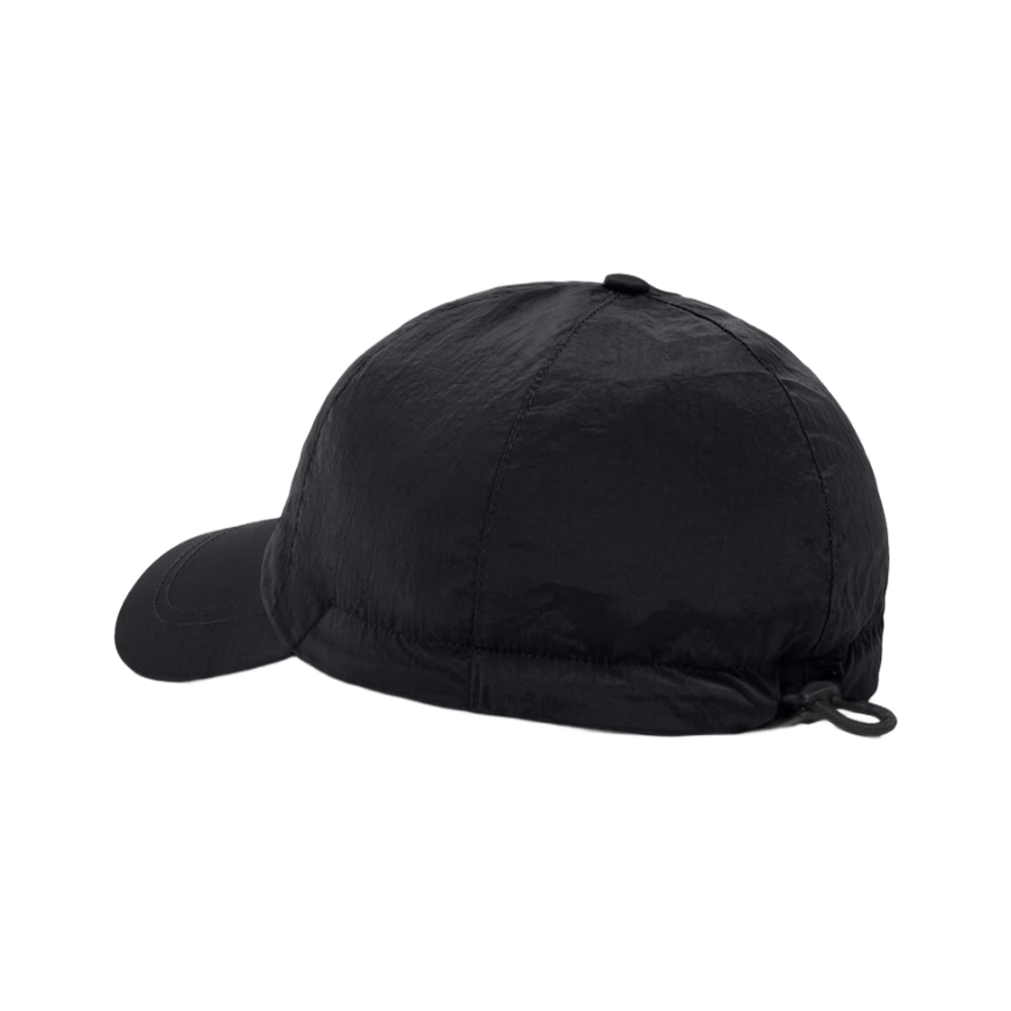 스톤 아일랜드 9100011 컴퍼스 자수 나일론 메탈 에코닐 베이스볼 캡 블랙 - 26FW(Stone Island 9100011 Nylon Metal in Econyl Baseball Cap with Compass Embroidery Black - 26FW) - 2