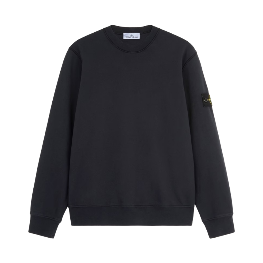 L2S1561000-60S0051-V0020 Stone Island 6100060 Organic Cotton Fleece Regular Fit Crewneck Sweatshirt Navy Blue - 26FW