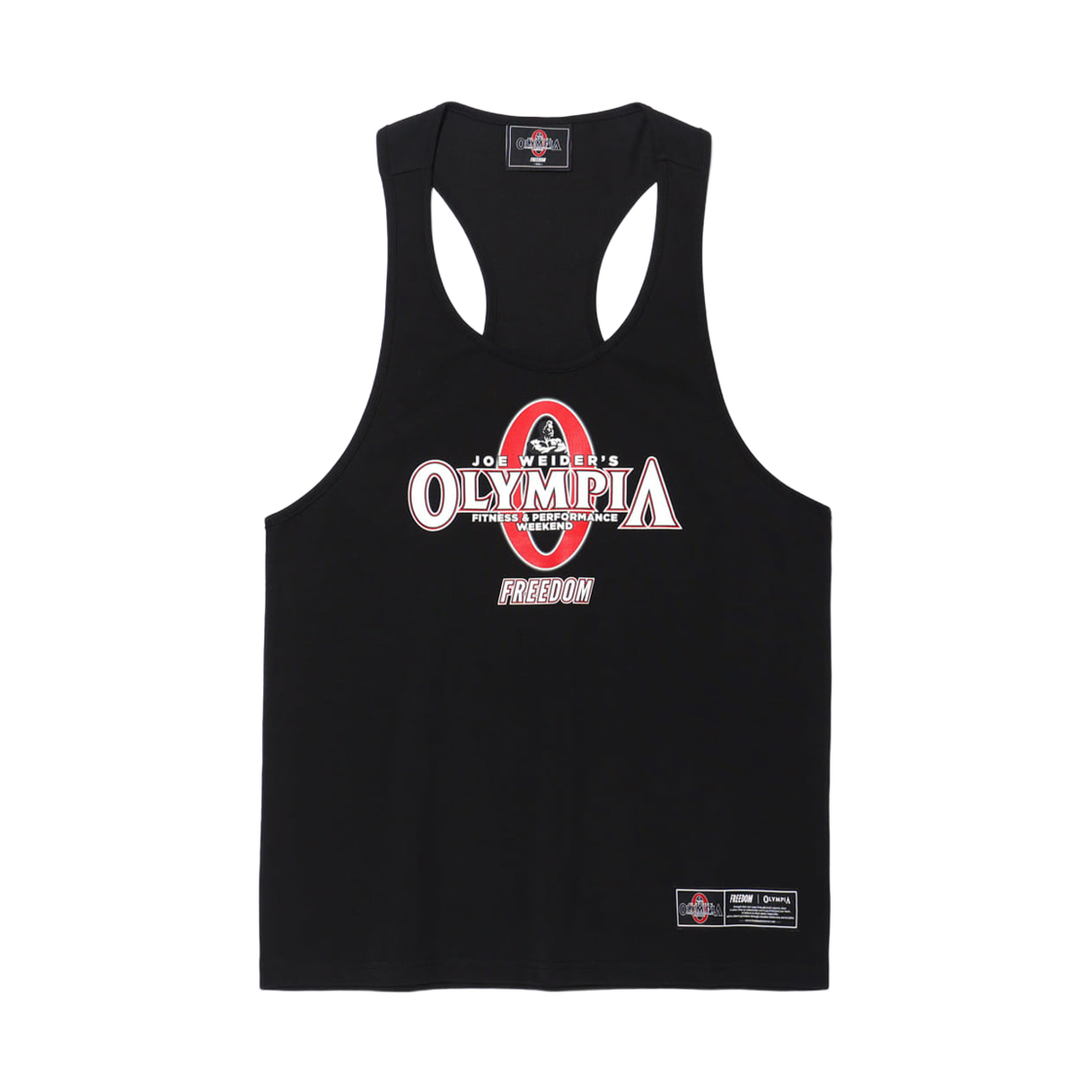 OY25SMSL0110BK FREEDOM Olympia Big Logo T-Back Sleeveless Black