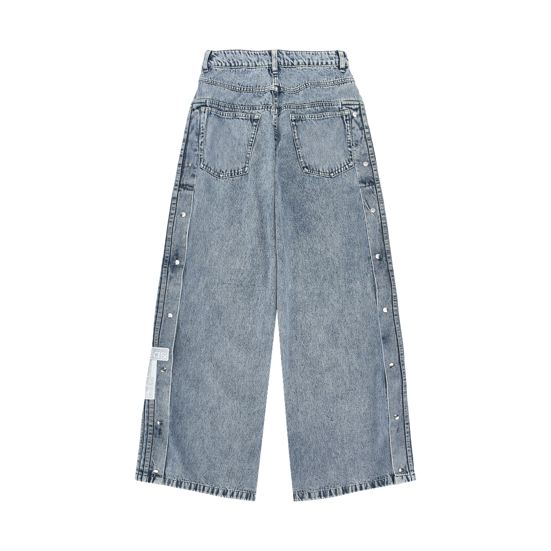 (W) 아디다스 아디브레이크 데님 팬츠 블루 - KR 사이즈((W) Adidas Adibreak Denim Pants Blue - KR sizing) - 2