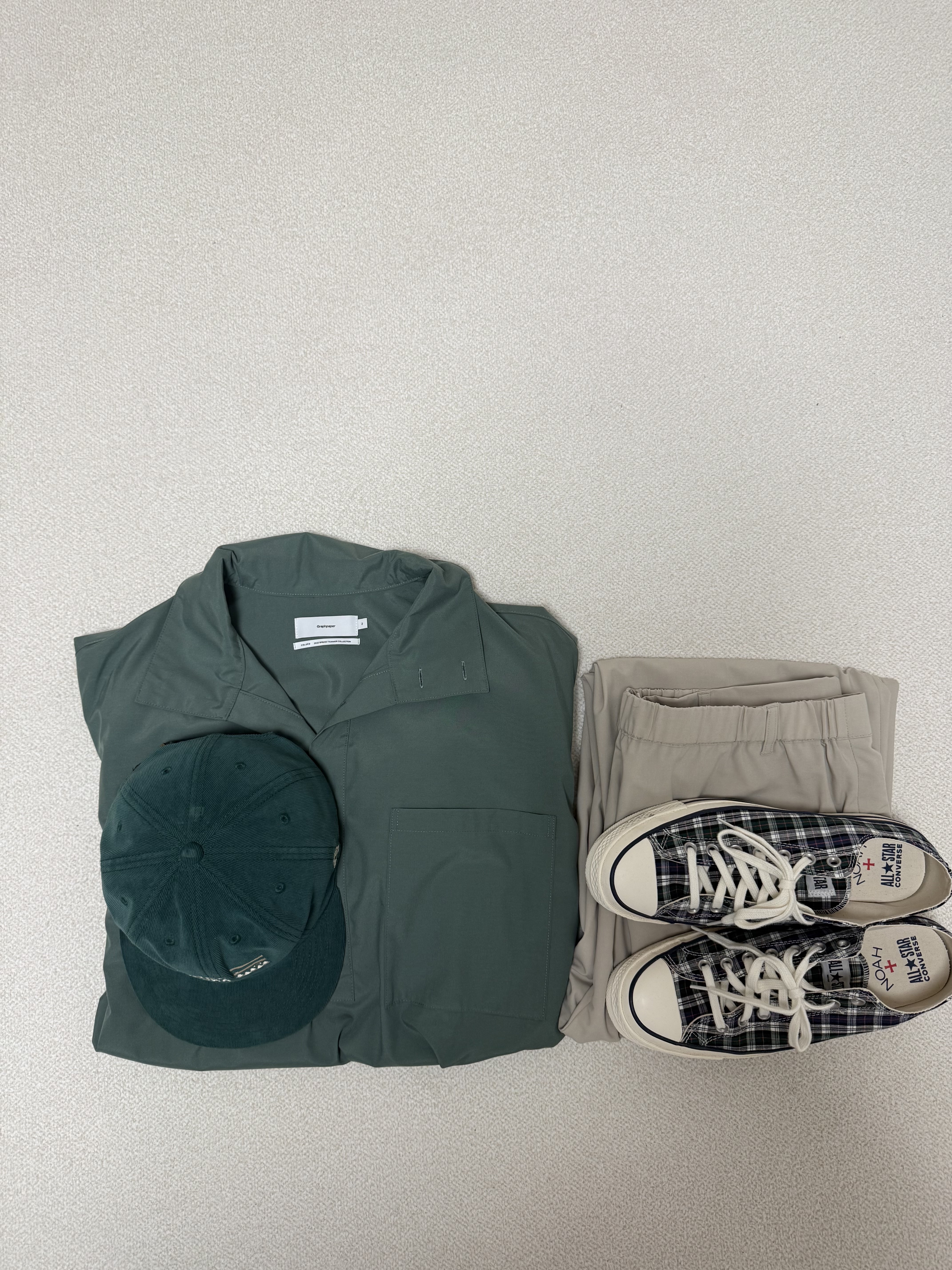 Converse x Noah Chuck 70 True Blue 착용 스타일 - 1