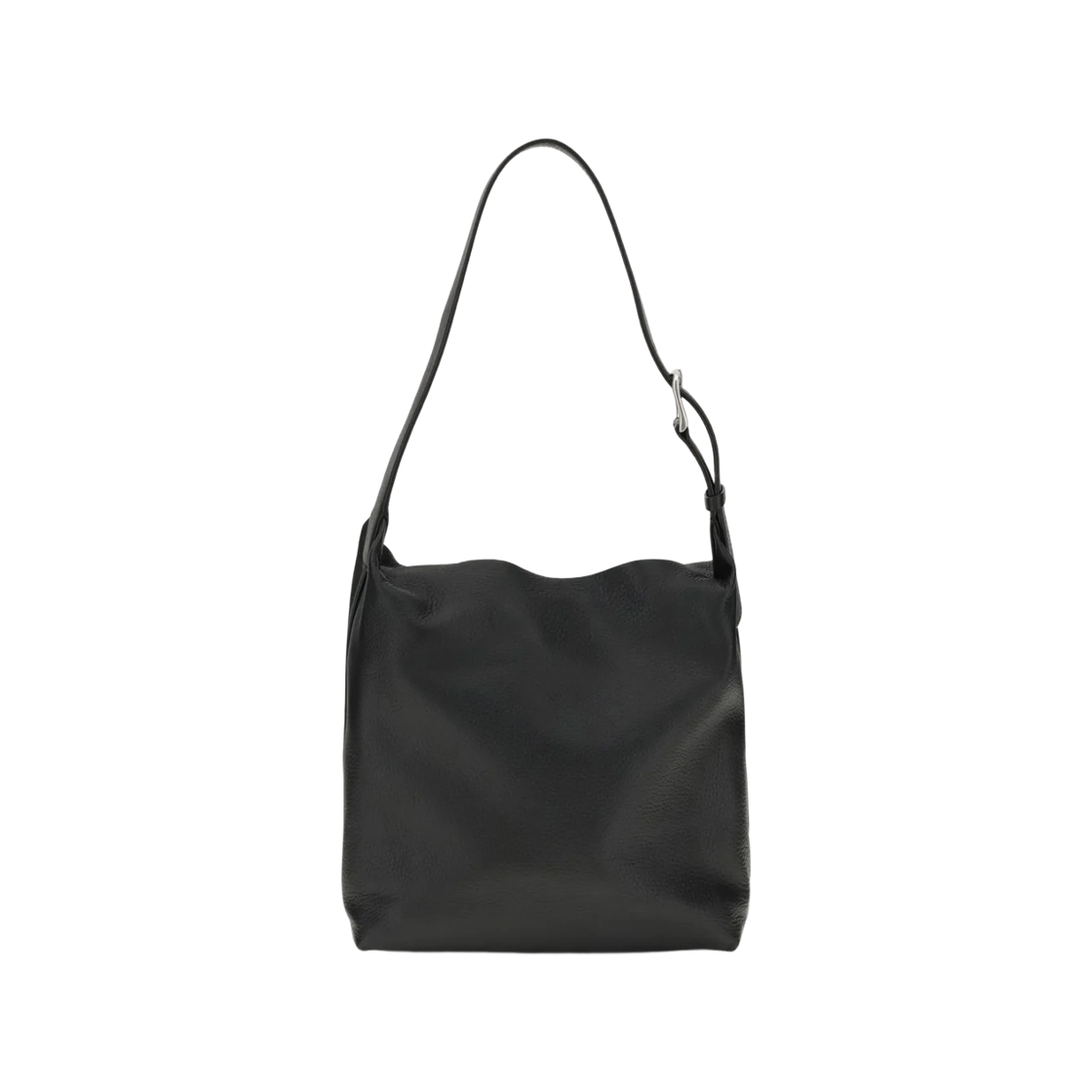 W1809L611BLAN The Row Isa Bag in Leather Black
