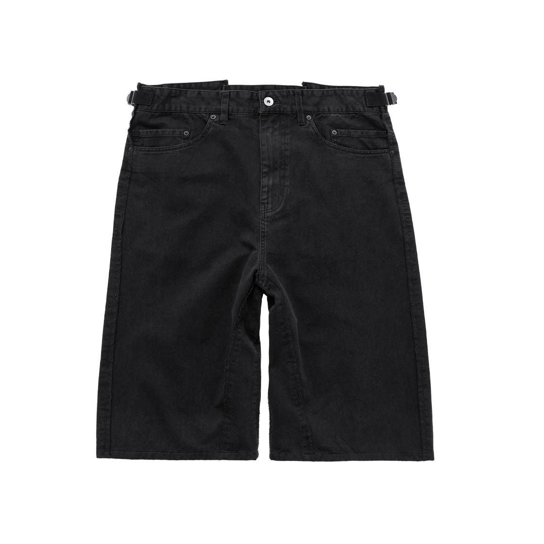 폴리테루 6컷 리빌드 6pk 팬츠 워시드 블랙(Polyteru 6Cut Rebuild 6Pk Pants Washed Black)