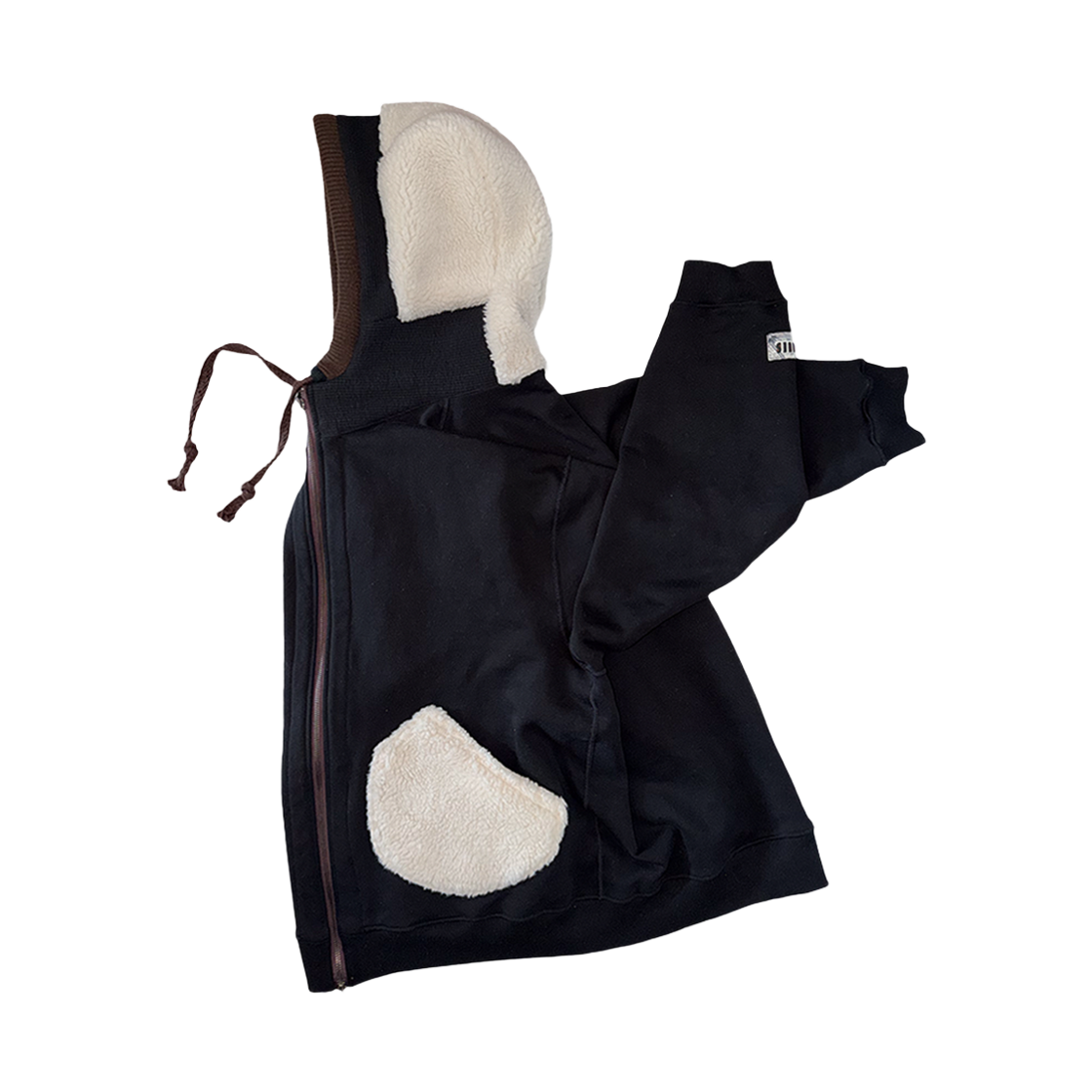 갈릭블루스 "파일럿 펭귄" 리버시블 후드집업(GARLICBLUES "Pilot Penguin" Reversible Hood Zip Up)