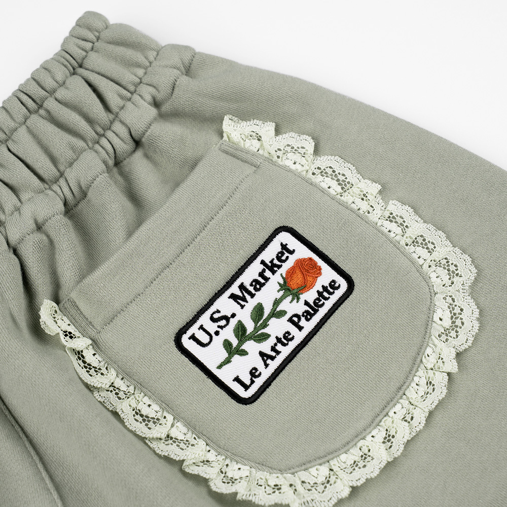 언스테디마켓 버뮤다 쇼츠 세이지그린(UnsteadyMarket Bermuda Shorts_Sage Green) - 5