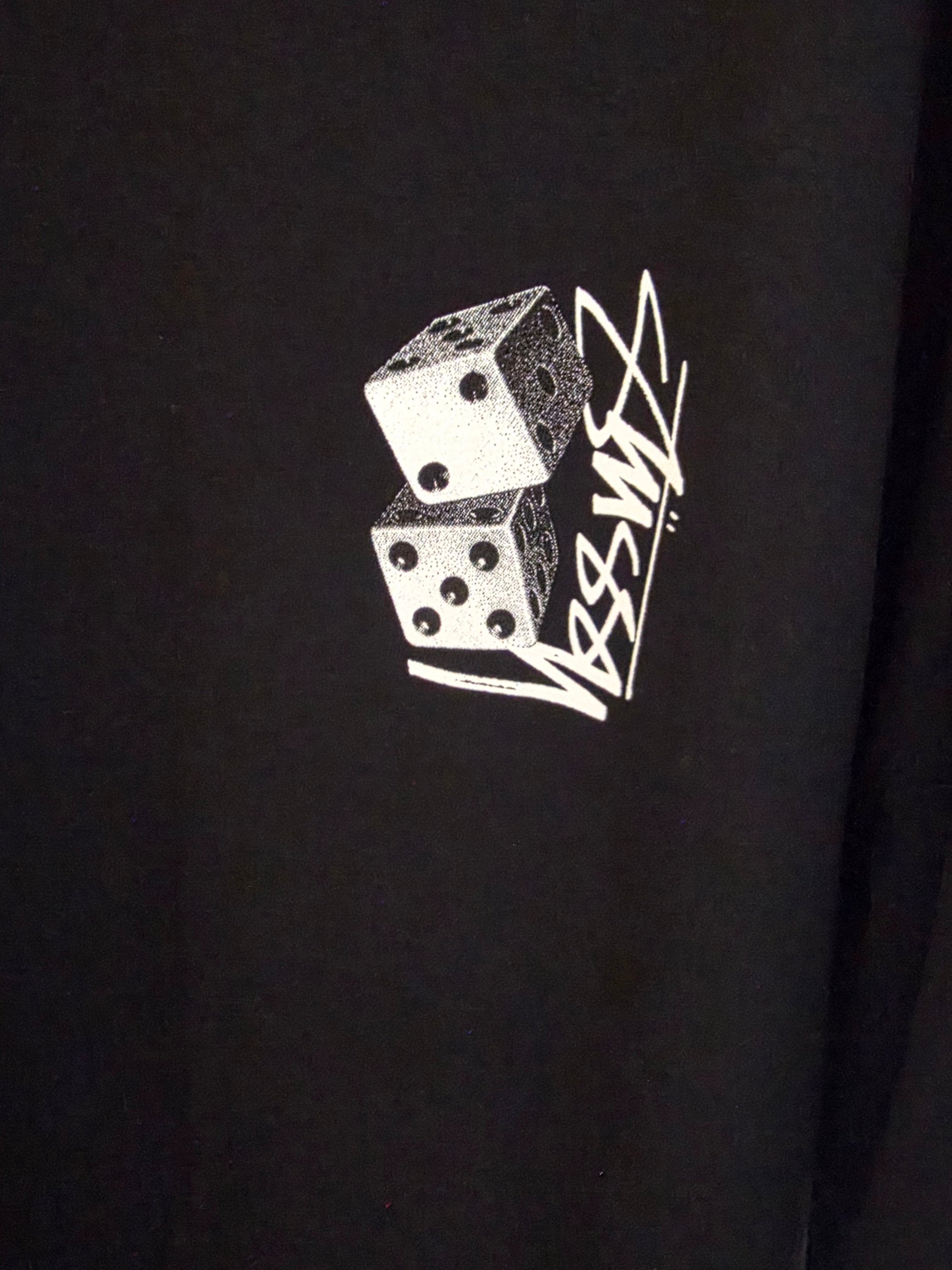 Stussy Tall Dice T-Shirt Black 착용 스타일