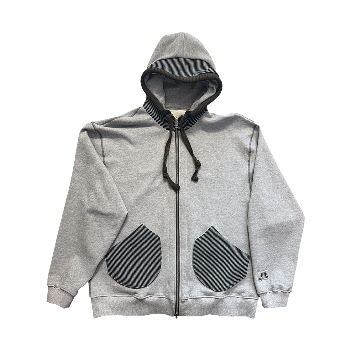 [1차 리오더] 갈릭블루스 "블루스 제브라" 리버시블 후드집업([1차 리오더] GARLICBLUES "Blue'S Zebra" Reversible Hood Zip Up) - 2