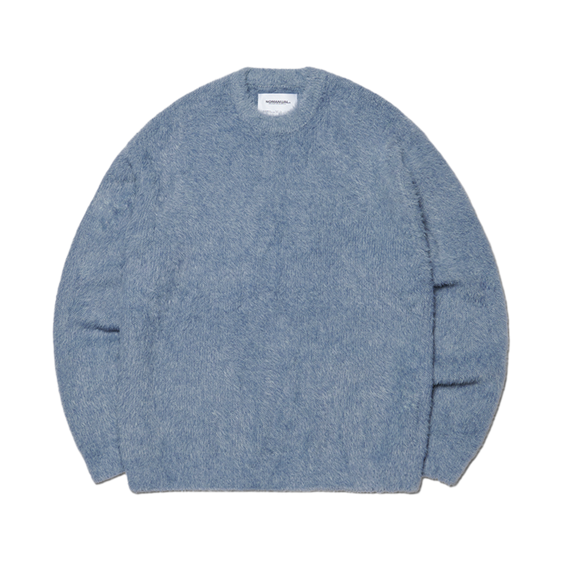 NMWF52KT12MRN NOMANUAL Fuzz Hairy Knit Marina