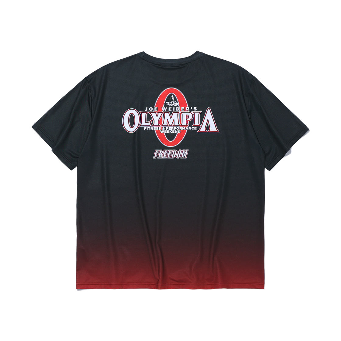 프리덤 올림피아 그라데이션 에어 반팔 티셔츠 블랙(FREEDOM Olympia Gradient Air Short Sleeve T-Shirt Black) - 2