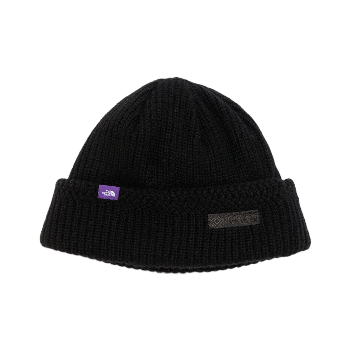 노스페이스 퍼플라벨 윈드스토퍼 필드 워치 캡 블랙(The North Face Purple Label Windstopper Field Watch Cap Black)