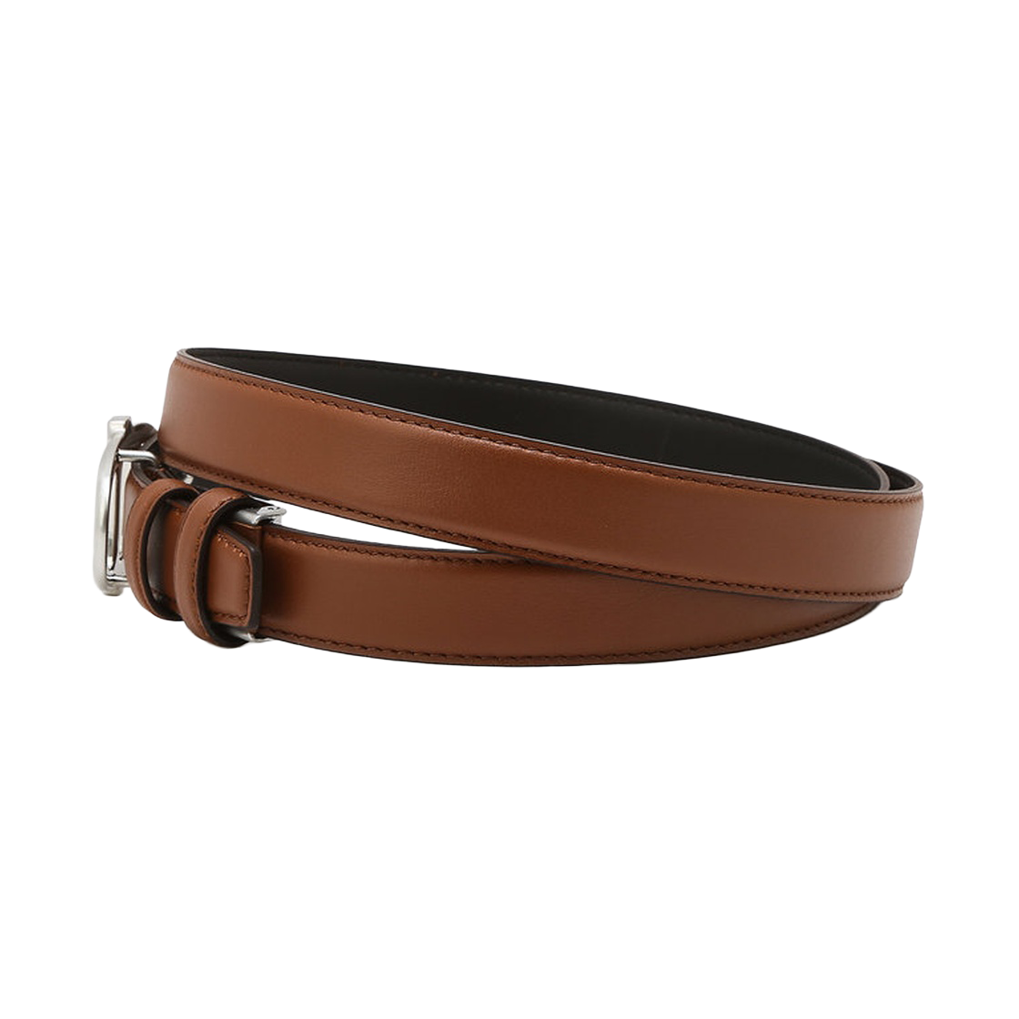 아떼 바네사브루노 액세사리 브라운 단색 소가죽 벨트 AABE6F004W2 브라운(Athe Vanessabruno Acc Brown Solid Cowhide Leather Belt Normal Brown) - 2