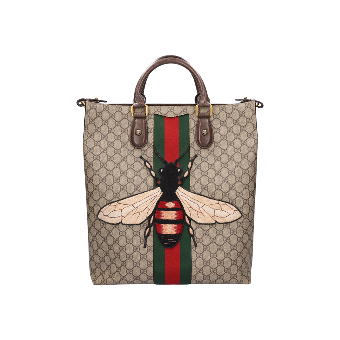 ITCQIHGLH3RL Gucci 437549 GG Supreme Tote Bag