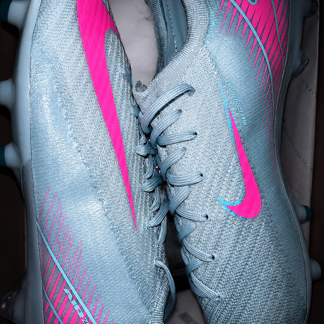 Nike Zoom Mercurial Vapor 16 Elite AG Pro Ocean Cube Pink Blast 착용 스타일