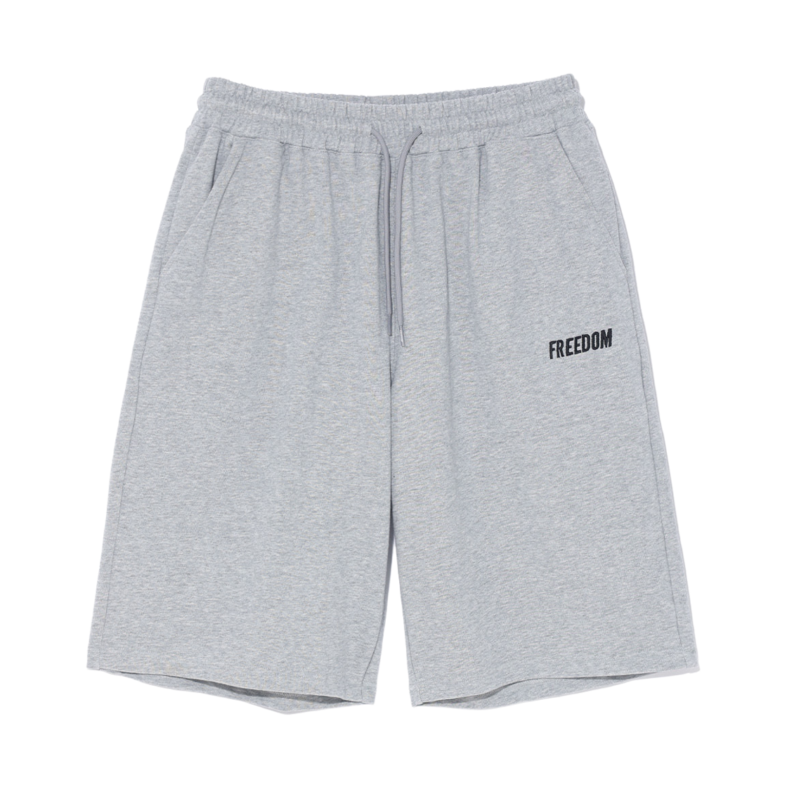 FD26MMST0380GY FREEDOM Basic Bermuda Cotton Shorts Gray