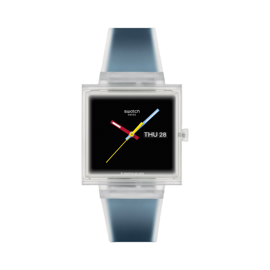 SO38K700 Swatch What If See Thru 41.8mm Quartz Black