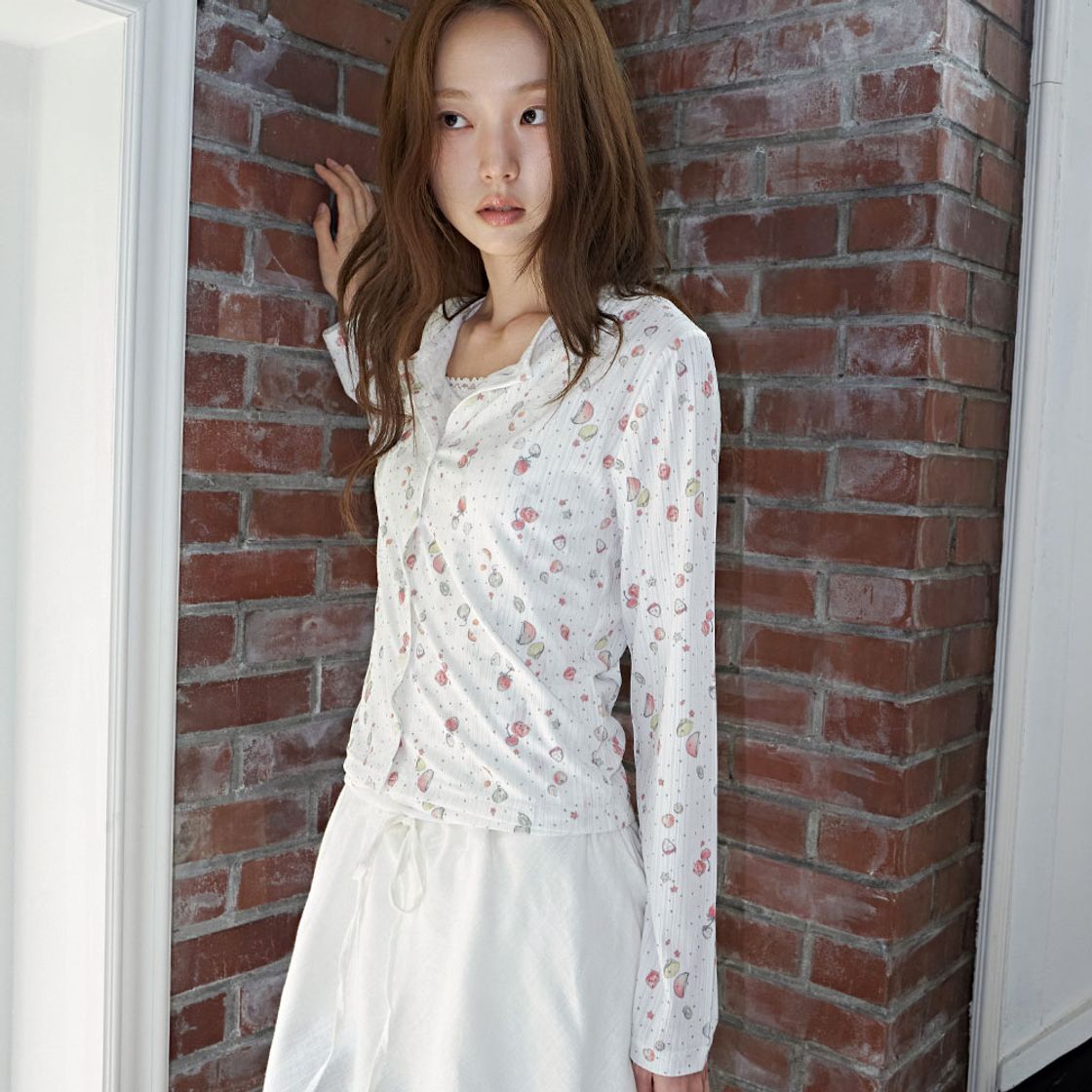 뮤즈무드 화채 가디건 나시 세트(Musemood Hwachae Cardigan & Cami Set) - 4