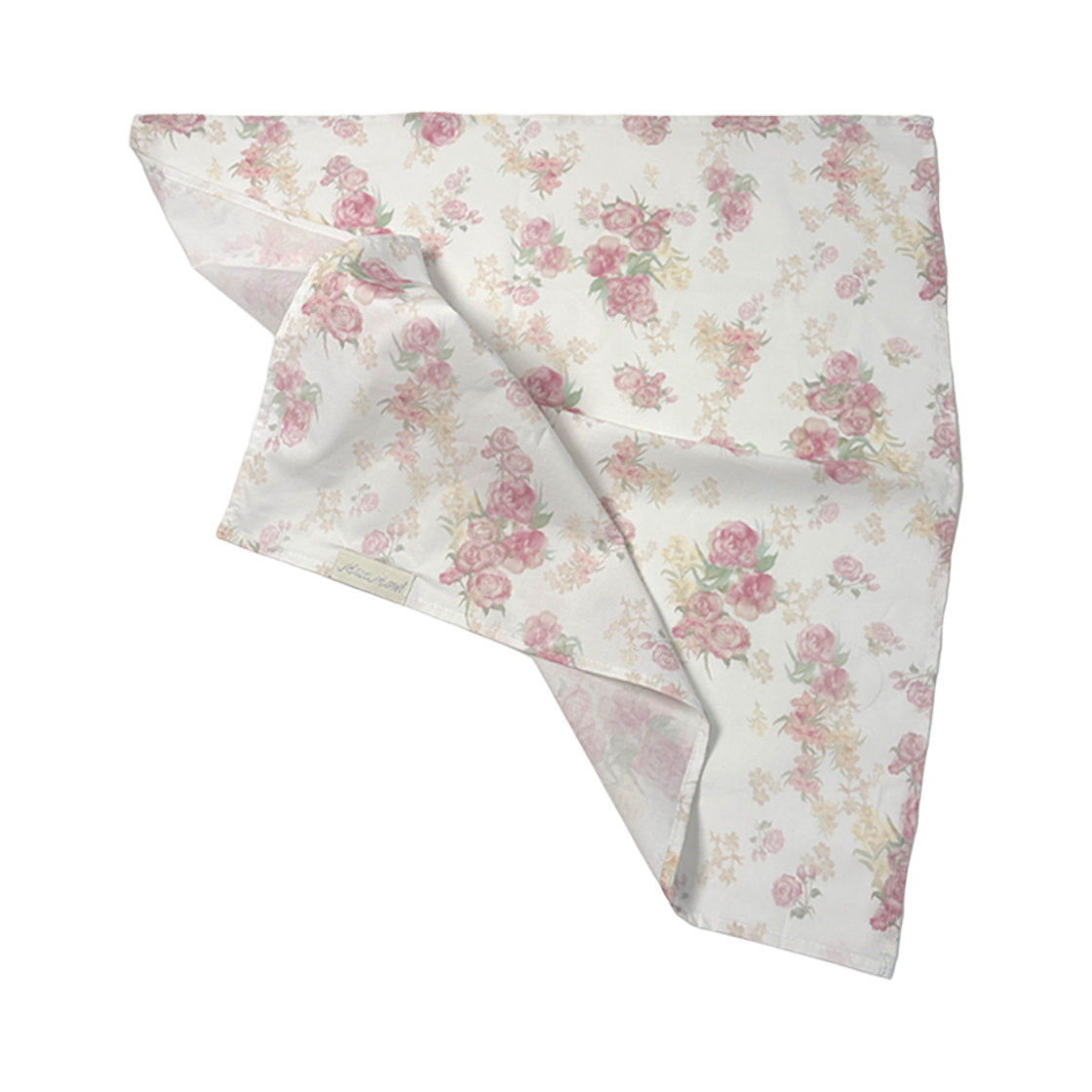 뮤즈무드 로즈 레터 스카프(Musemood Rose Letter Scarf)