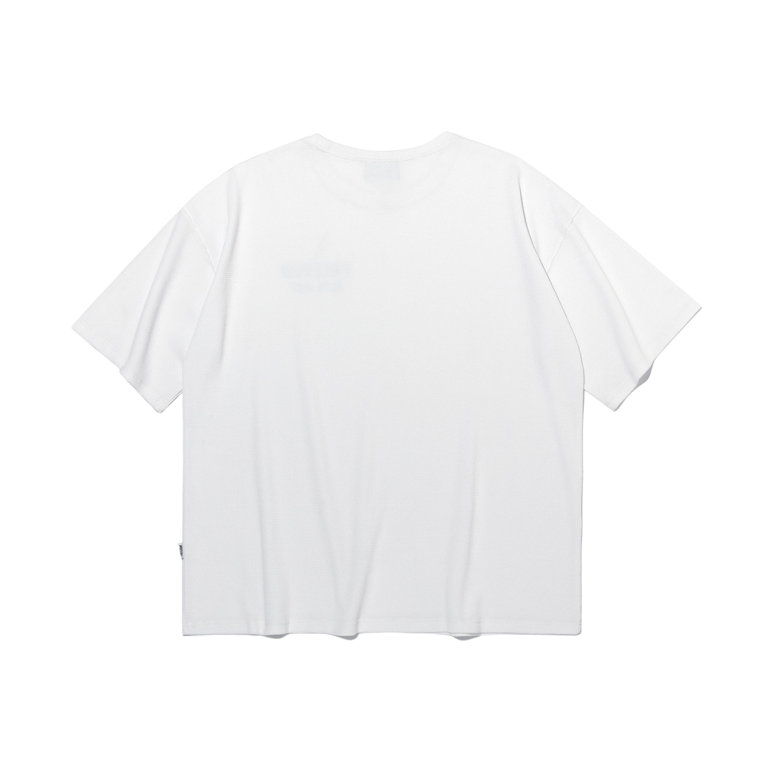 프리덤 1987 와플 오버핏 티셔츠 화이트(FREEDOM 1987 Waffle Oversized T-shirt White) - 2