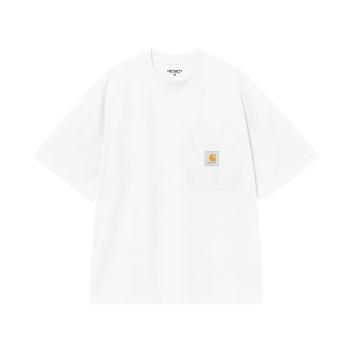 I037015-02-XX Carhartt WIP S/S Work Pocket T-Shirt White