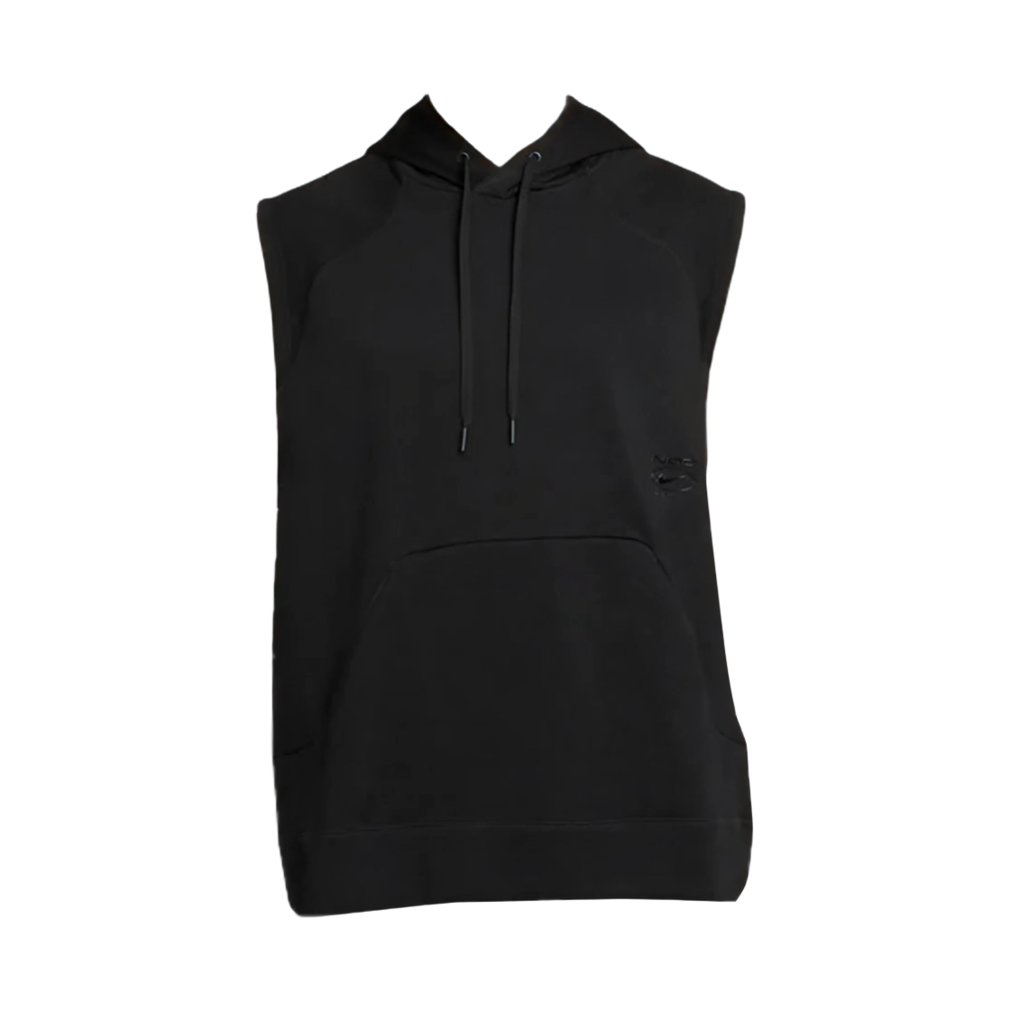 IQ5552-010 Nike N.A.C. Dri-Fit Fleece Sleeveless Training Hoodie Black - Asia