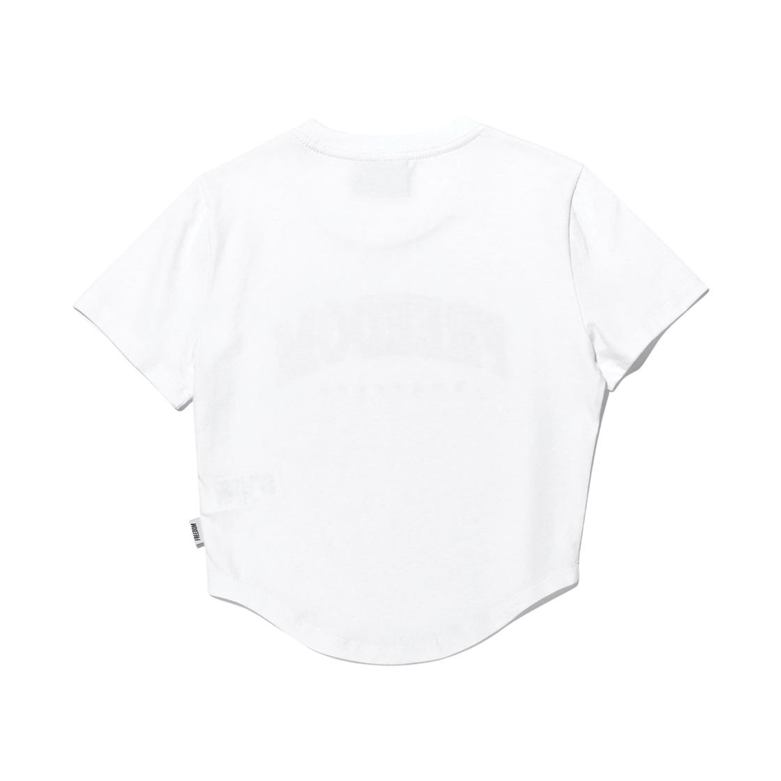 프리덤 프리덤 아치로고 크롭 티셔츠 화이트(FREEDOM Freedom Arch Logo Crop T-Shirts White) - 2