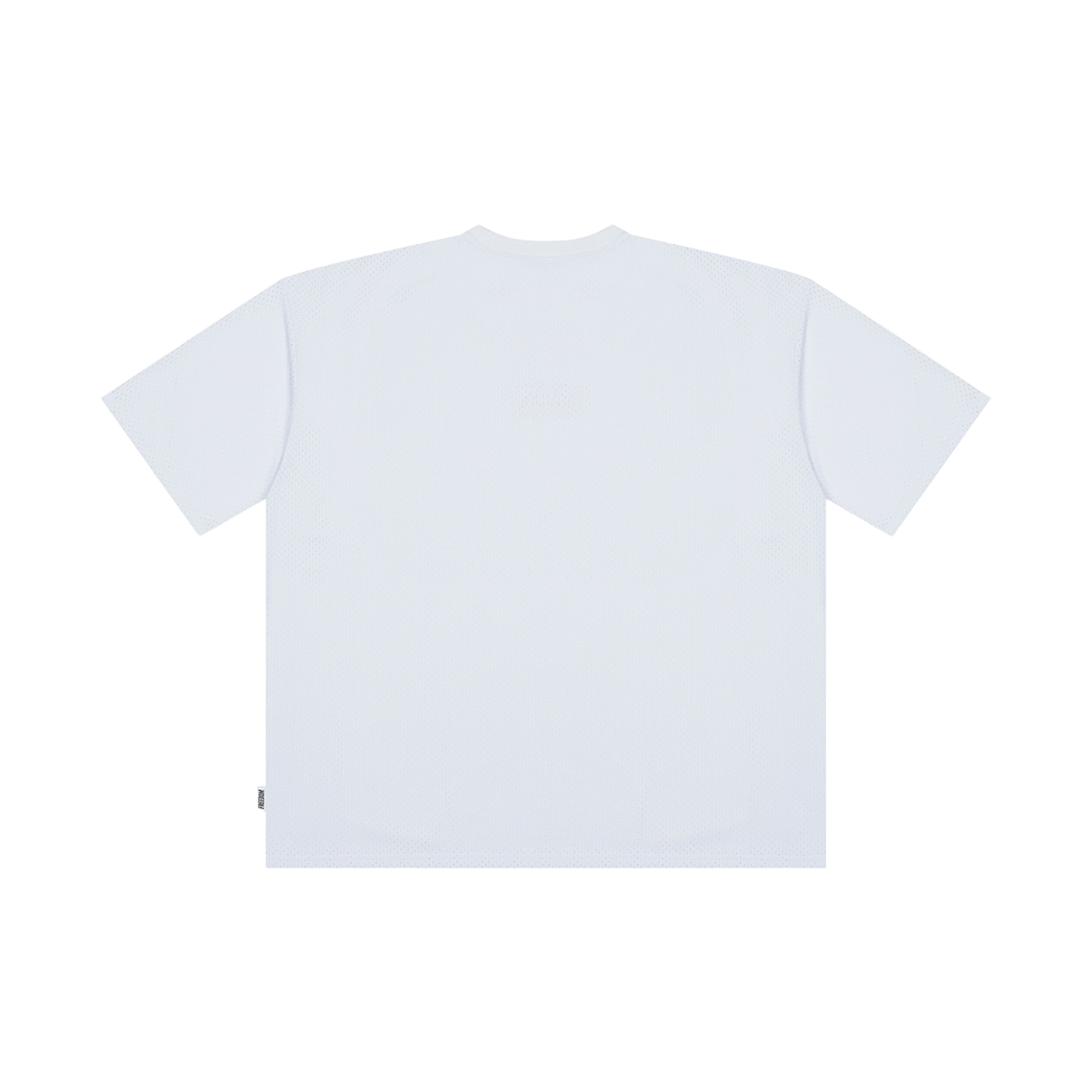 프리덤 프리덤 로고 메쉬 오버핏 티셔츠 화이트(FREEDOM FREEDOM Logo Mesh Overfit T-shrits White) - 2