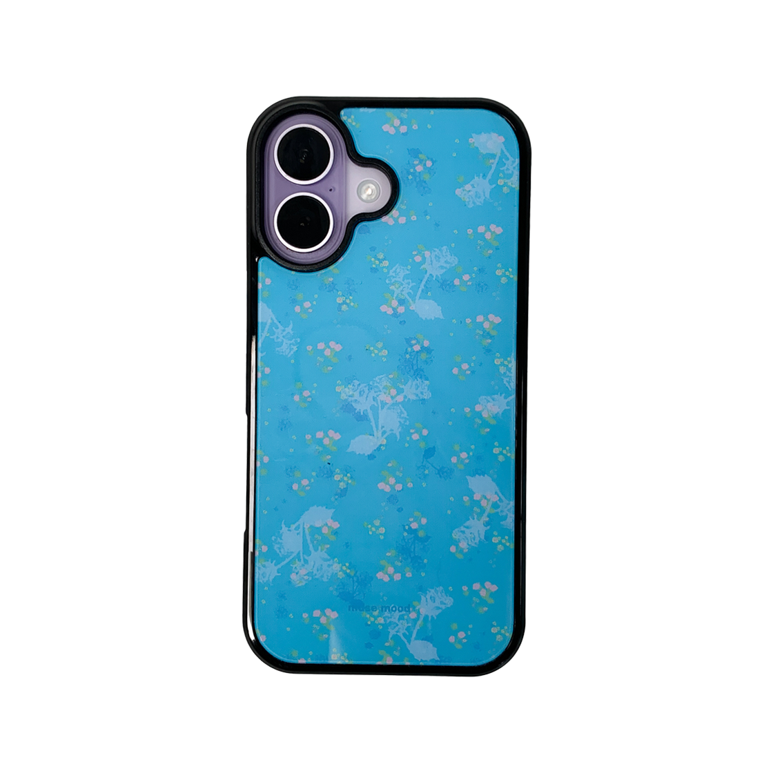 뮤즈무드 쿨 로즈 에폭시 휴대폰 케이스(Musemood Cool Rose Epoxy Phone Case)