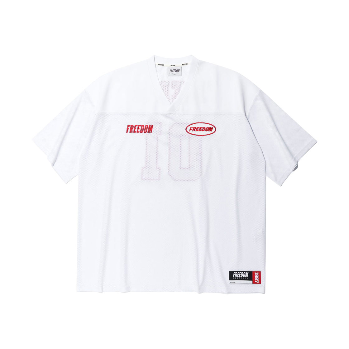 프리덤 프리덤 메쉬 럭비 져지 화이트(FREEDOM FREEDOM Mesh Rugby Jersey White) - 2