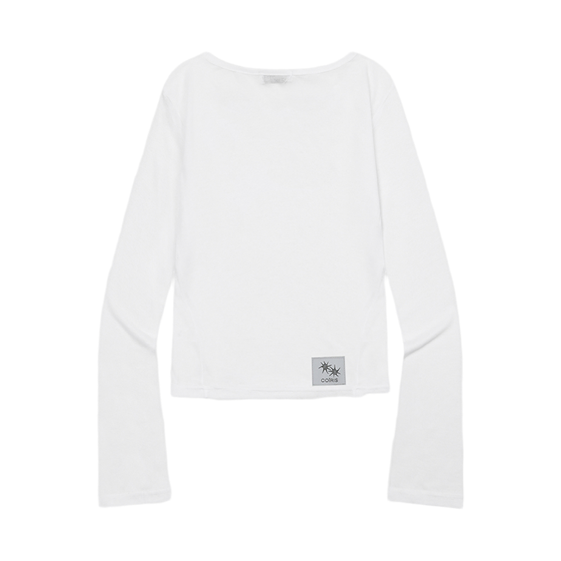 코이리스 리라 시스루 슬림 롱 슬리브 티 화이트(Coiris Lyra See Through Slim Long Sleeve T White) - 2