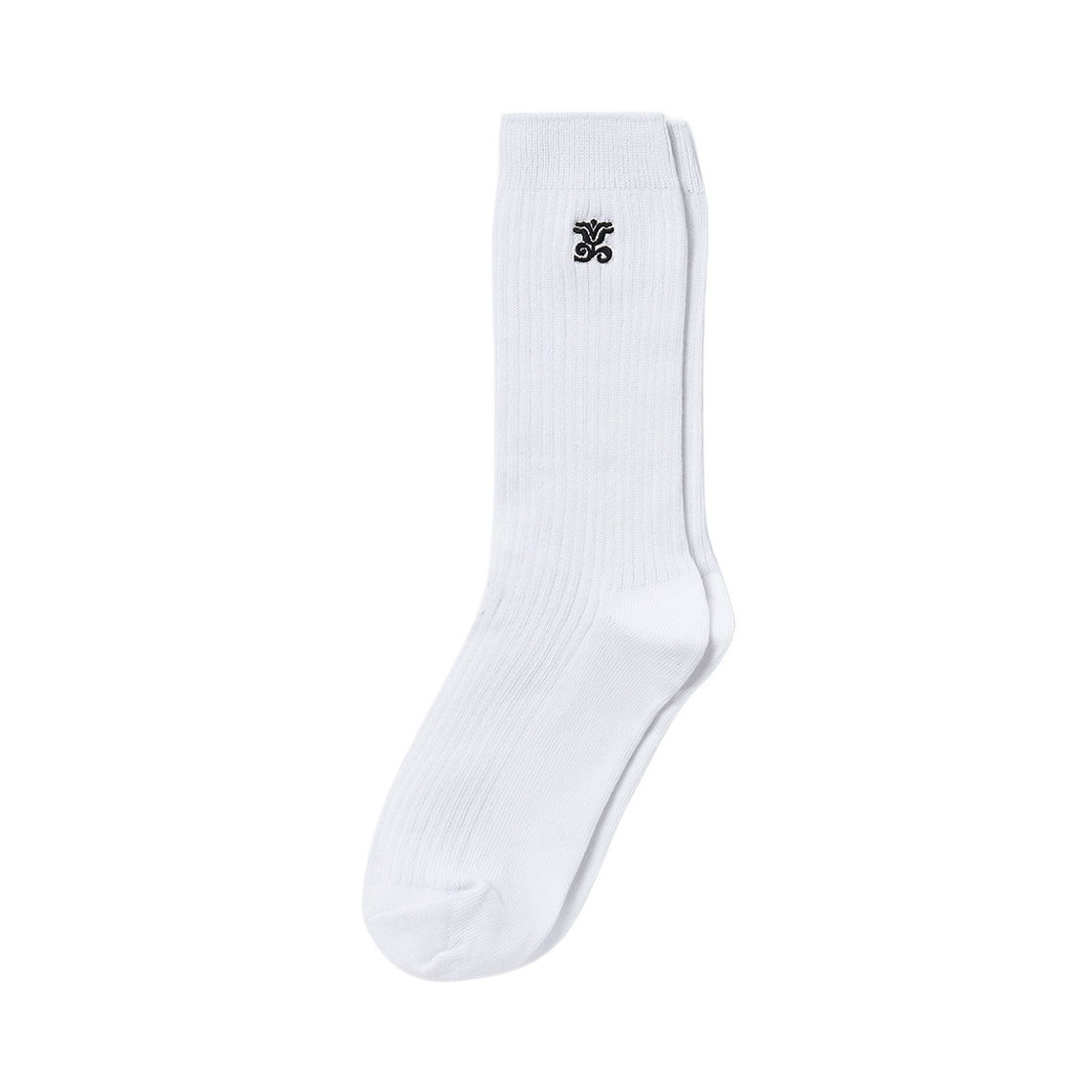 0026SASM001WHT Stranger Relaxed Fit Symbol Cotton Socks White