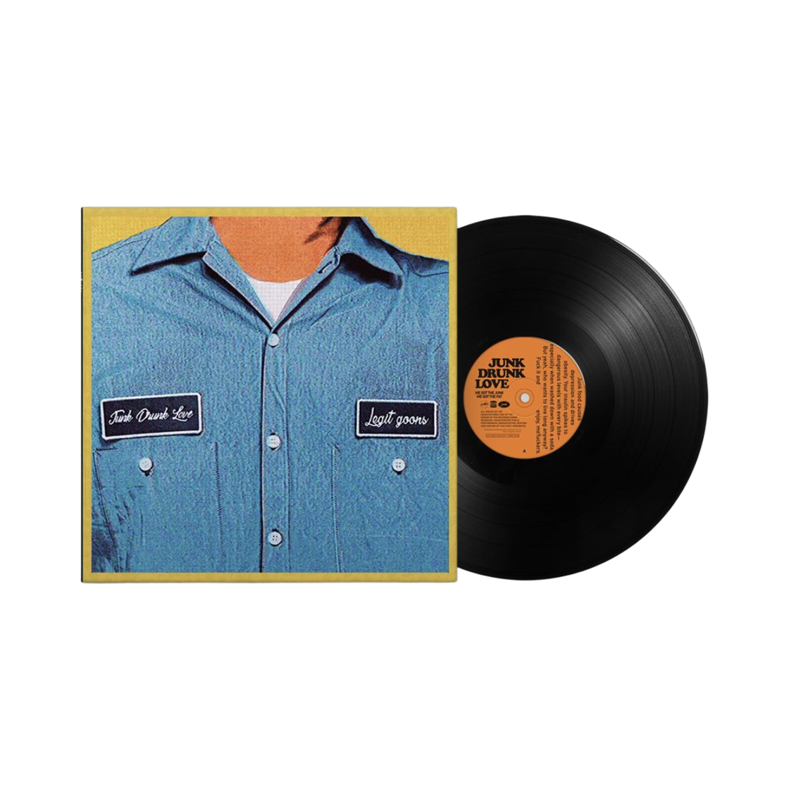 - Legit Goons 3rd EP Junk Drunk Love LP Black (2LP)