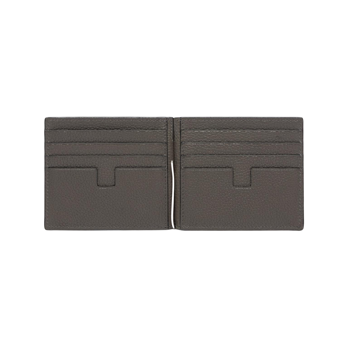 톰포드 그레인 레더 머니 클립 월렛 스모크 그레이(Tom Ford Grain Leather Money Clip Wallet Smoke Grey) - 2