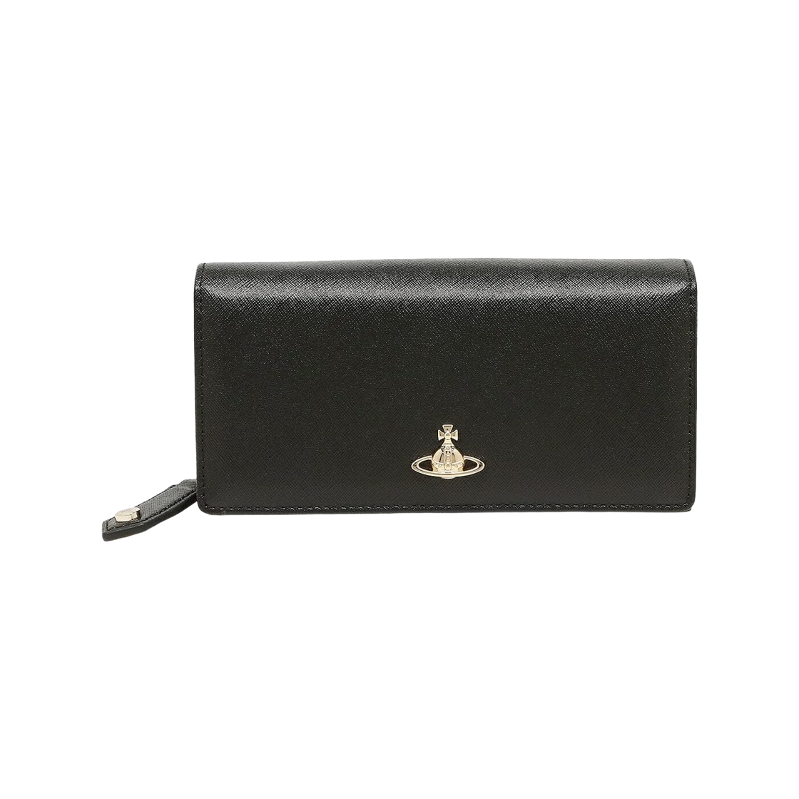 51060025-42106-N402 Vivienne Westwood Victoria Classic Long Wallet Black