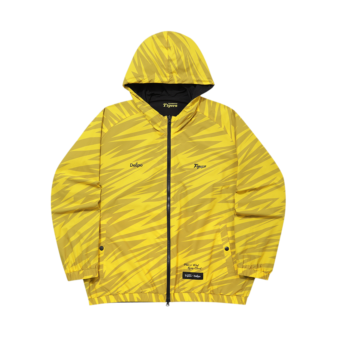 디에포 x 한신 타이거즈 콜라보 리버시블 우븐 자켓 블랙(DeEpo x Hanshin Tigers Collabo Reversible Woven Jacket Black) - 2