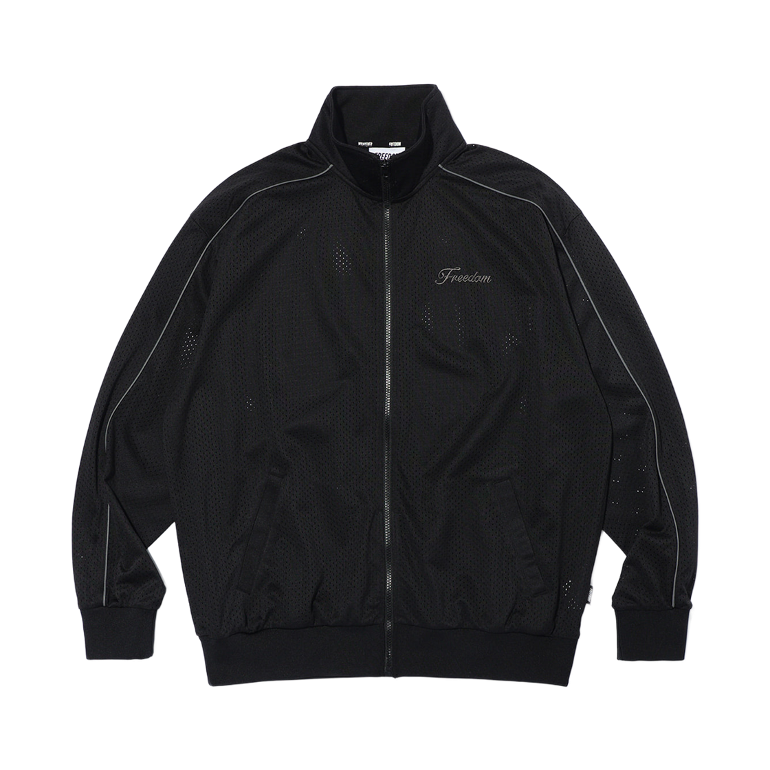 프리덤 엔타이어 메쉬 카라 자켓 블랙(FREEDOM Entire Mesh Collar Jackets Black) - 1
