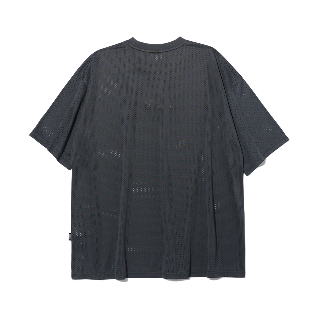 프리덤 프리덤 로고 메쉬 오버핏 티셔츠 다크그레이(FREEDOM Freedom Logo Mesh Oversize T-Shirts Dark Gray) - 2