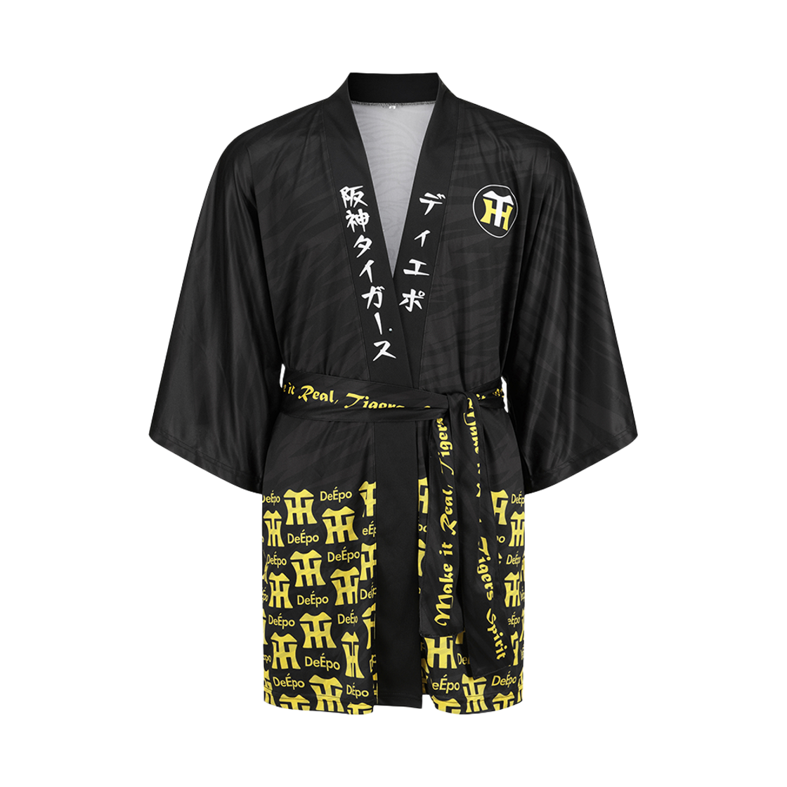 디에포 x 한신 타이거즈 콜라보 하오리 자켓 블랙(DeEpo x Hanshin Tigers Collabo Haori Jacket Black)
