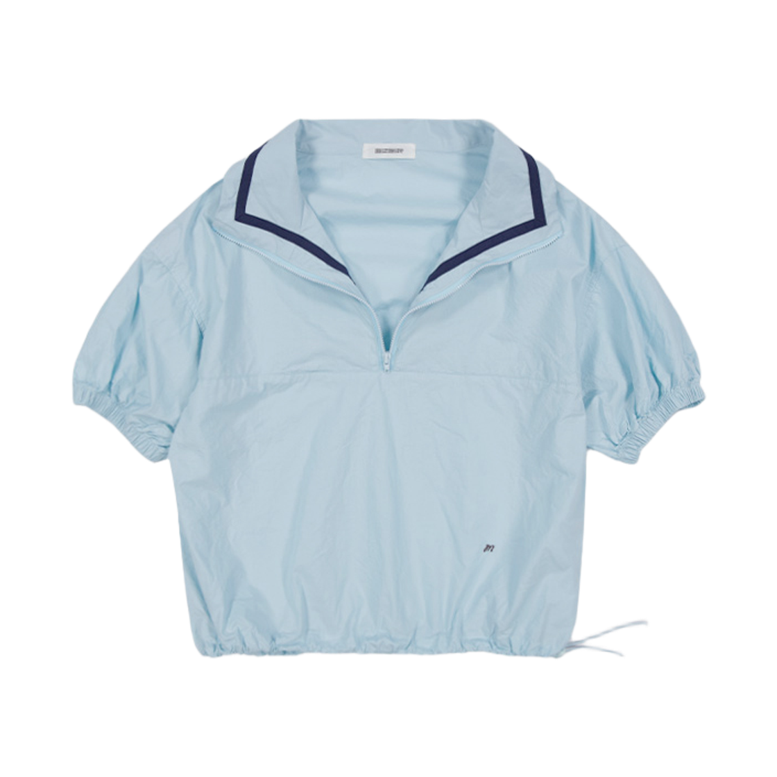 뮈르뮈르 데비 세일러 워싱 반집업 아노락 스카이블루(MURMURE Deby Sailor Washed Half-Zip Anorak Skyblue)