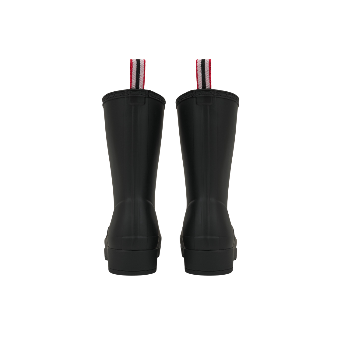 (W) 헌터 오리지널 플레이 미드 부츠 블랙((W) Hunter Original Play Mid Boot Black) - 6