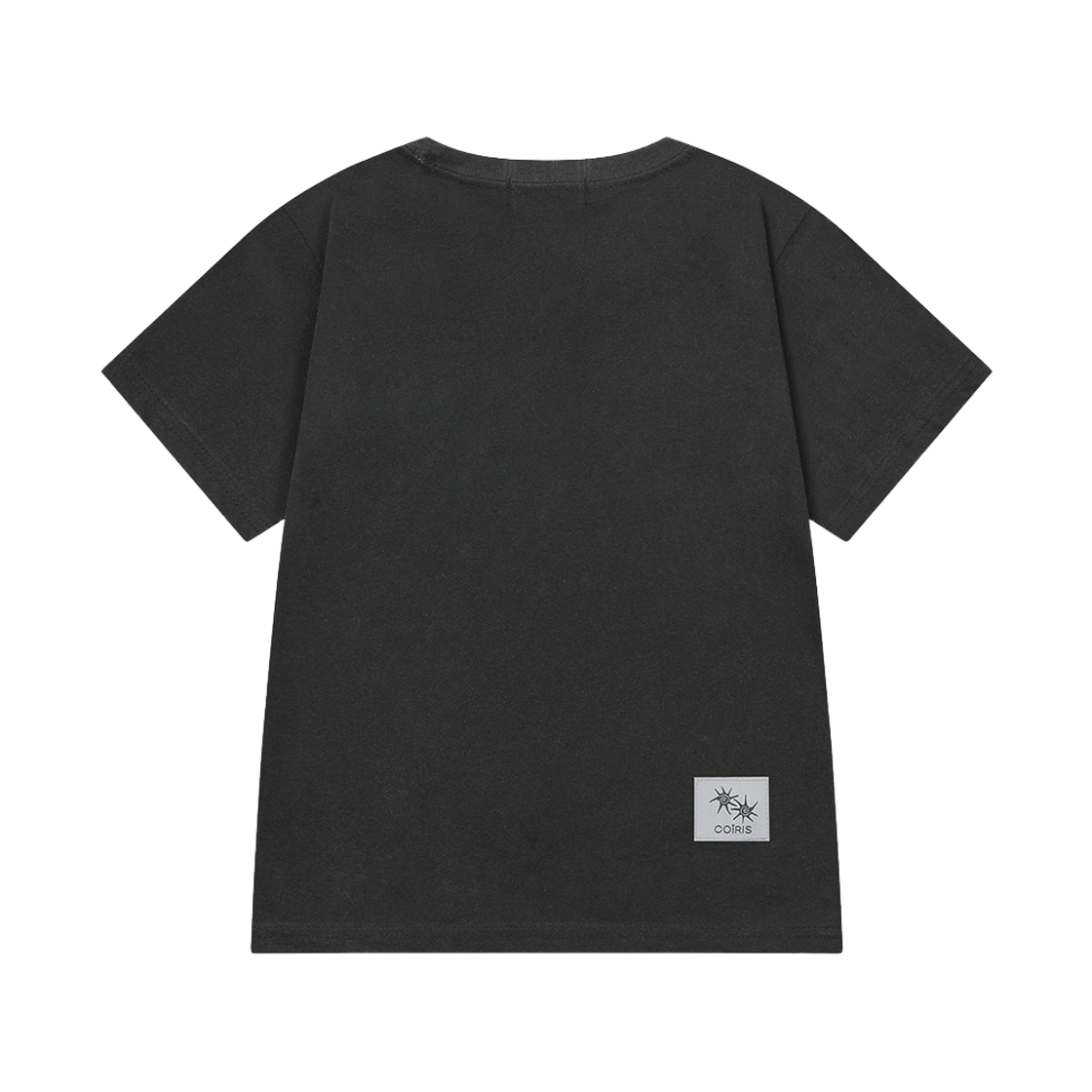코이리스 로라 스몰 로고 피그먼트 반팔 티 남녀공용 블랙(Coiris Rora Small Logo Pigment Half T Unisex Black) - 2