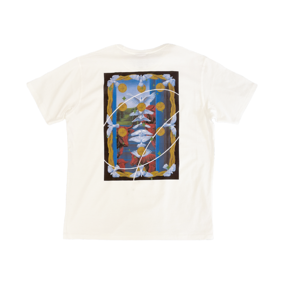 모스키토 머더러스 더 익스퍼션 오브 더 머니 체인지 티셔츠 화이트(Mosquito Murderers The Expulsion Of The Money Changers T-Shirt -White) - 2