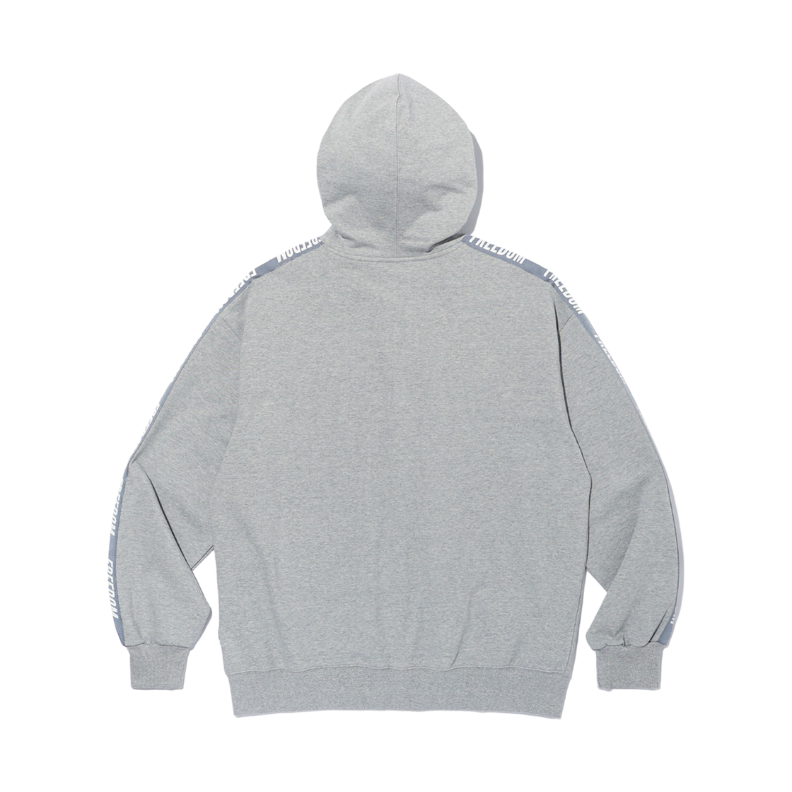 프리덤 프리덤 레터링 후드집업 그레이(FREEDOM Freedom Lettering Hood Zip-up Gray) - 2