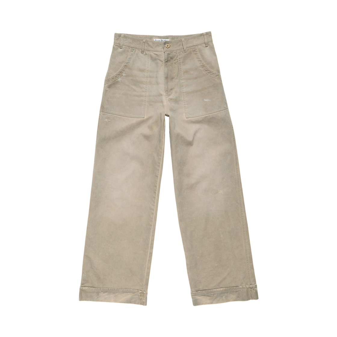 아크네 스튜디오 스테인드 트윌 트라우저 카멜 베이지(Acne Studios Stained Twill Trousers Camel Beige)