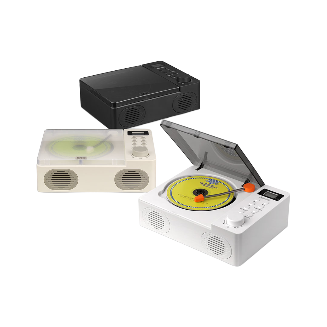 브리츠 CD플레이어 라디오 블루투스 스피커 BZ-YM10(Britz BZ-YM10 CD Player Bluetooth Speaker  All-in-One) - 1
