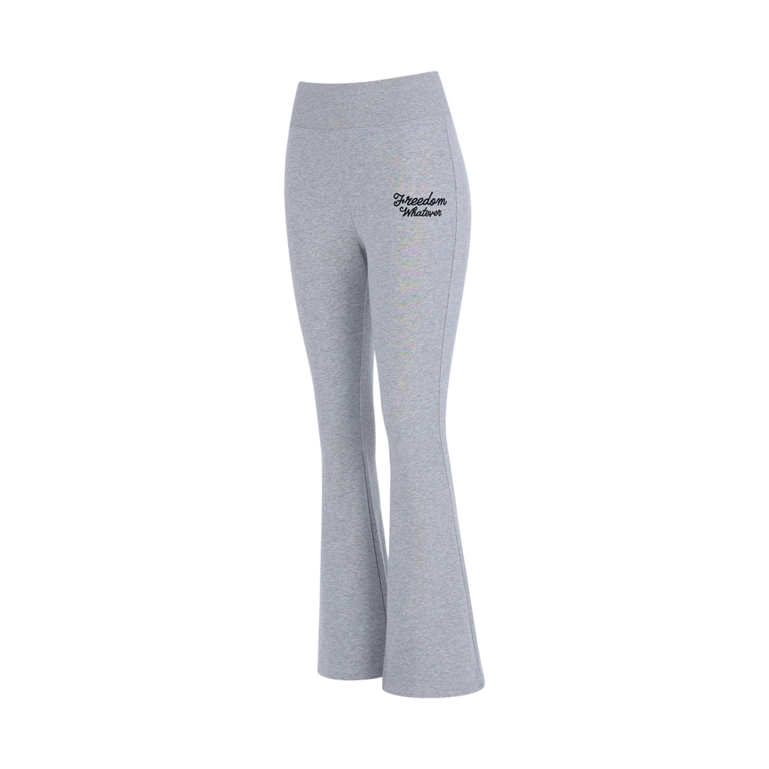 FD25FWSP0160GY FREEDOM High Banding Boot Cut Sweat Pants Gray