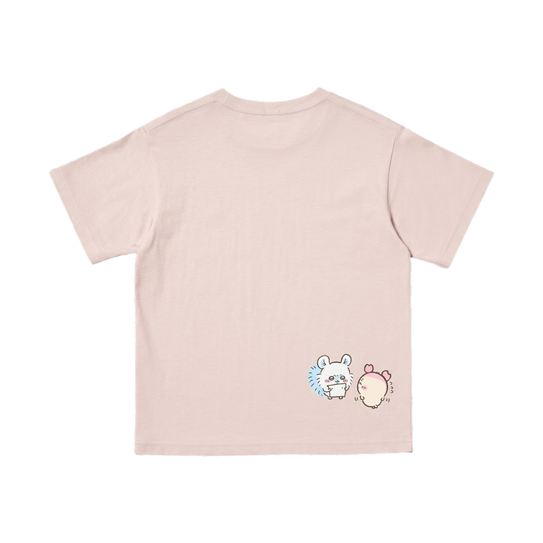 (키즈) 유니클로 UT x 치이카와 걸즈 티셔츠 핑크((Kids) Uniqlo UT x Chiikawa Girls T-Shirt Pink) - 2