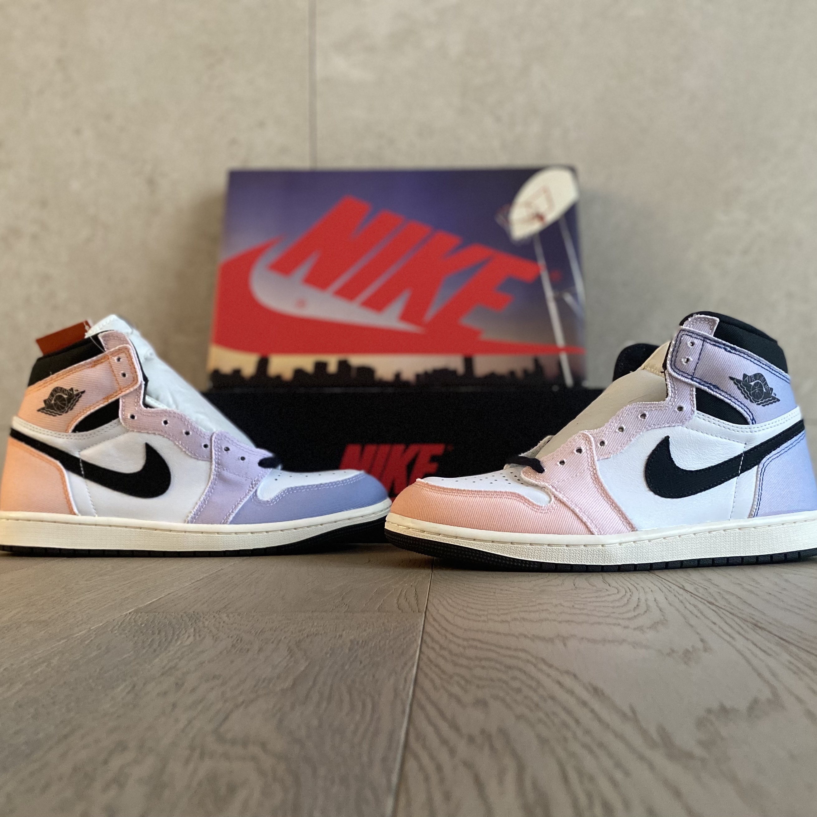 Jordan 1 Retro High OG Multi Color 착용 스타일